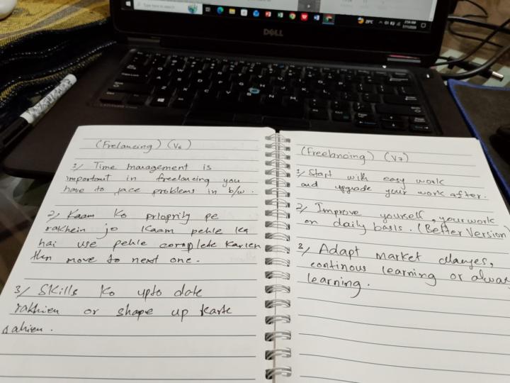 (Freelancing) Notes