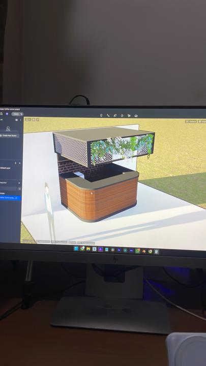 My First 3d visualisation project ✨ Alhamdullilah 💚