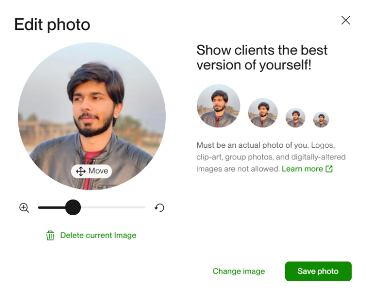 Review Upwork Profile picture
