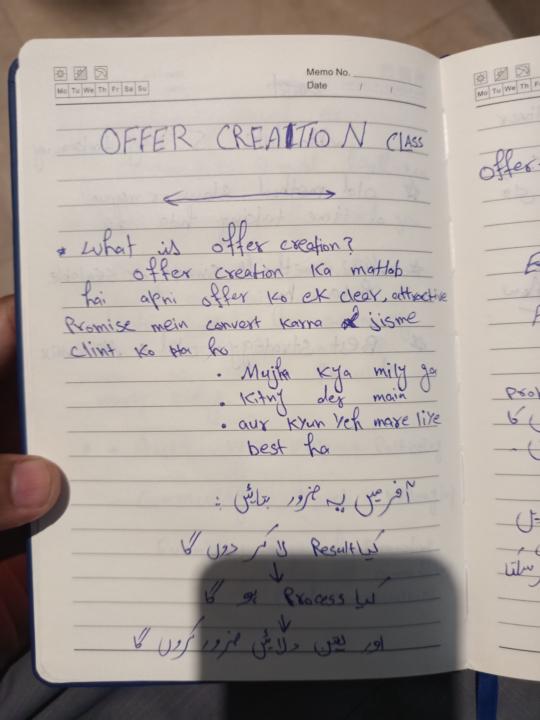 Lecture Offer Creation 