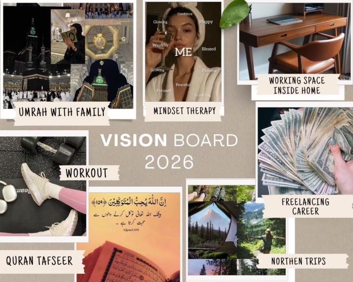 VISION BOARD 2026