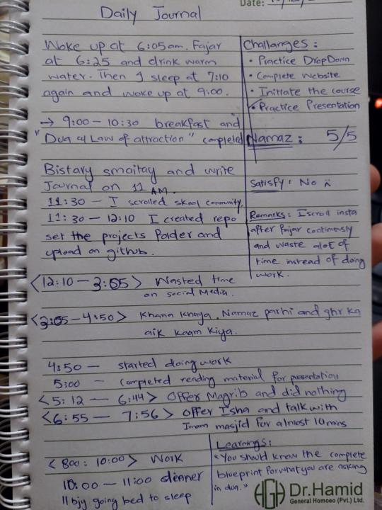 1st Journal --- 15 dec 2025