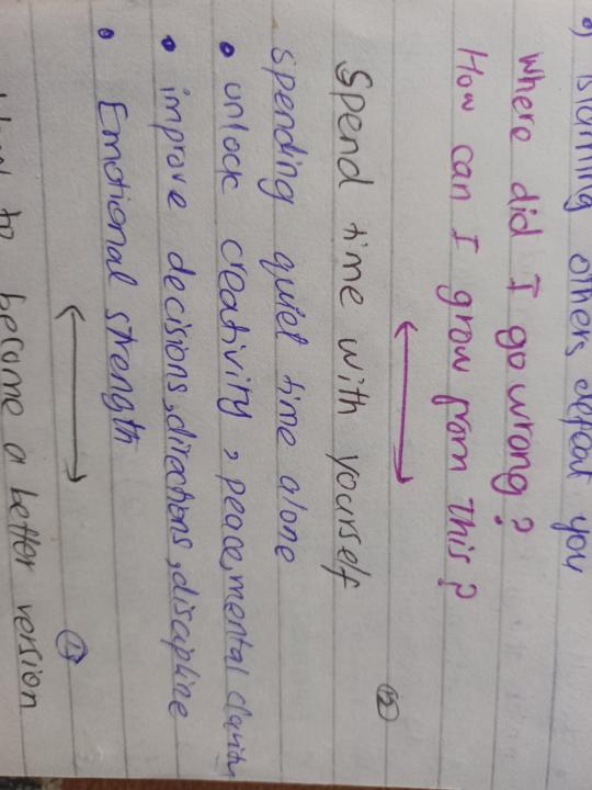 Mental mastery/ spend time with yourself/ lec 12