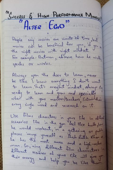 Notes | Mental Mastery | Success & High-Performance Mindset | Chapter 1