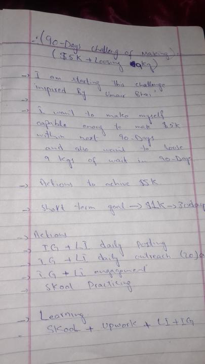 $5k in 90 days Challenge