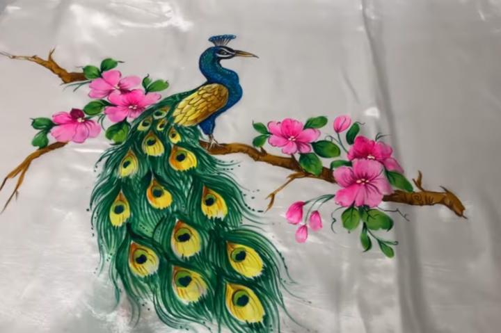 My fabric painting work 