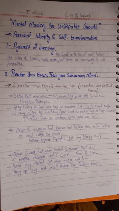 Notes 