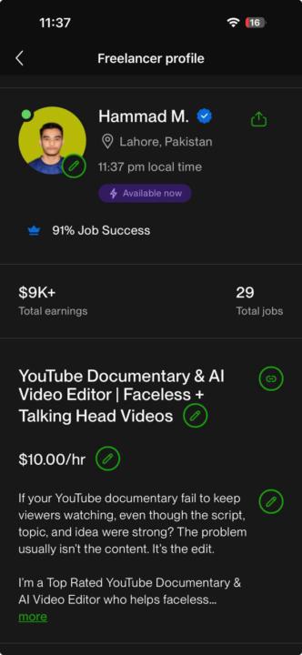 Looking for Skilled Video Editors to Grow and Build an Agency Together