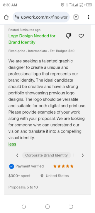 Dummy bidding of logo job