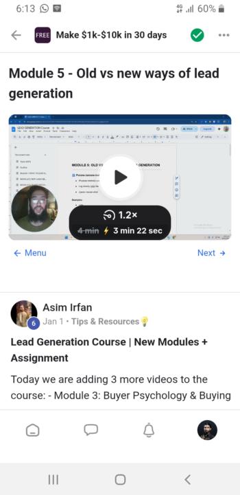 Journal - Classroom Module 5 - Share Thu, 19 Mar