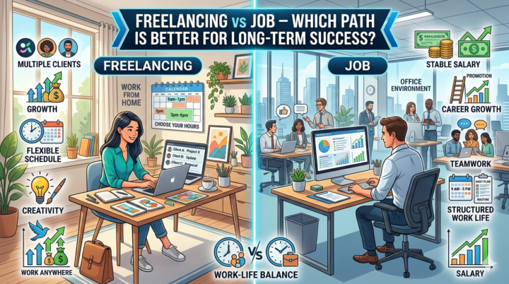 Job Vs Freelancing 