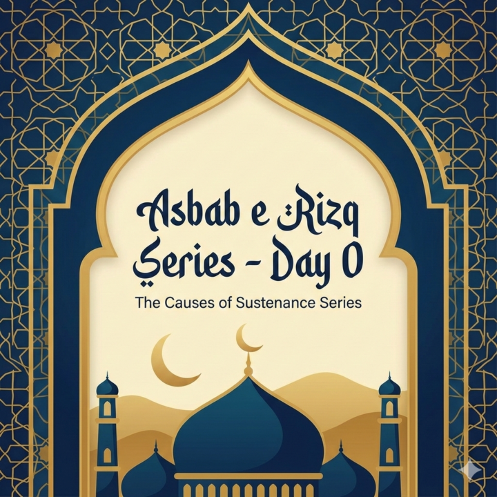 🌿 Asbab e Rizq – Daily Series (Day 0)