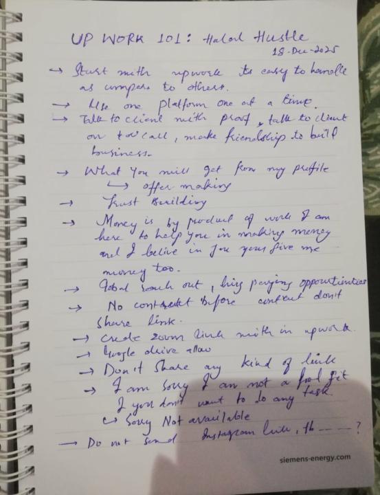 Upwork 101: Halal Hustle