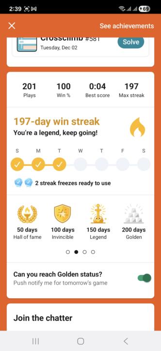 LinkedIn Games Streaks