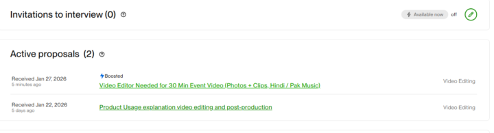 Alhamdulillah Inbound Upwork Invites A raha ha