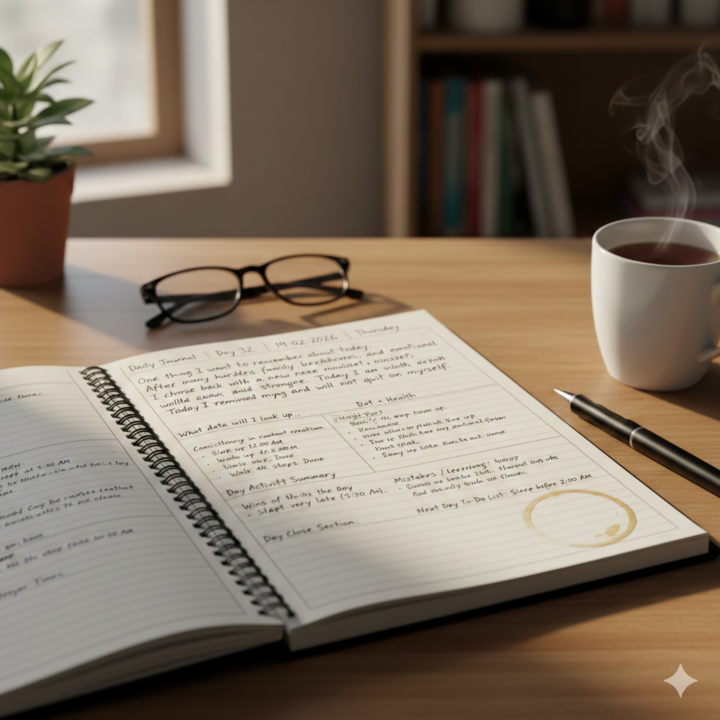 Daily Journal | Day 32 | 19-02-2026 | Thursday