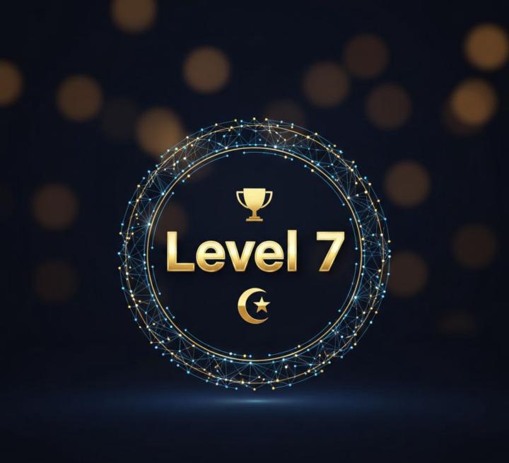 Alhamdulillah, reached Level 7! 🚀✨