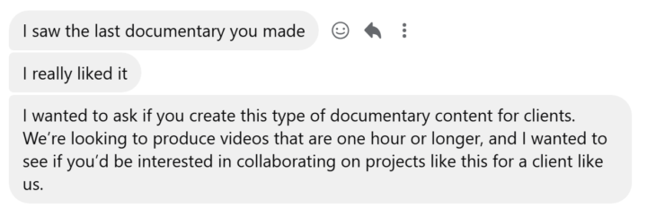 A Small Win: i just closed Columbian client from Facebook 