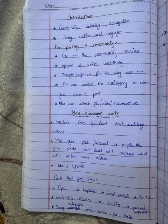 Notes 