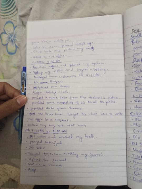 Daily Journal Day 67 | Friday | 6th March 2026