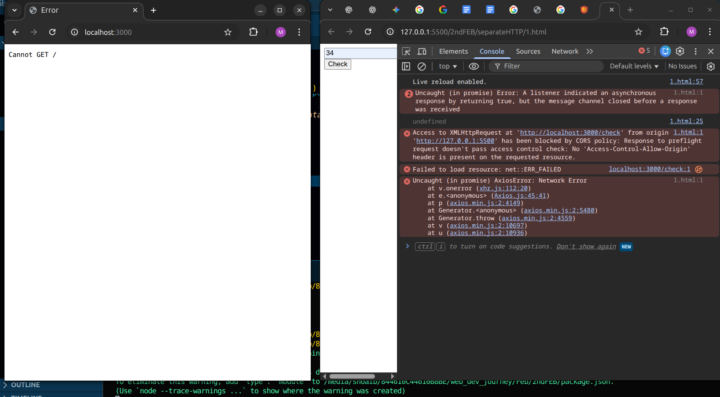 CORS   cross origin resource shairing