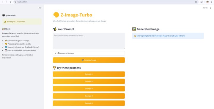 🎨 Introducing: Z-Image-Turbo AI Image Generator