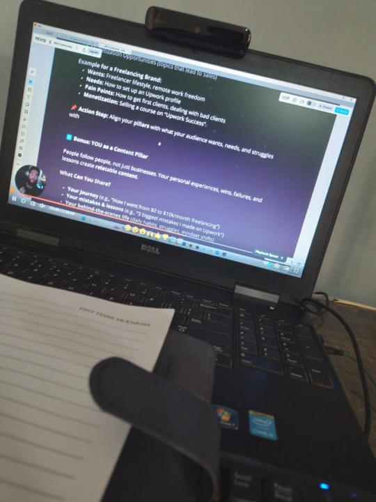 Personal brand growth feels easier after rewatching the Content Strategy Module