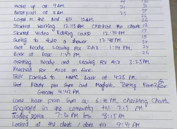 My Daily Journal - DAY 8