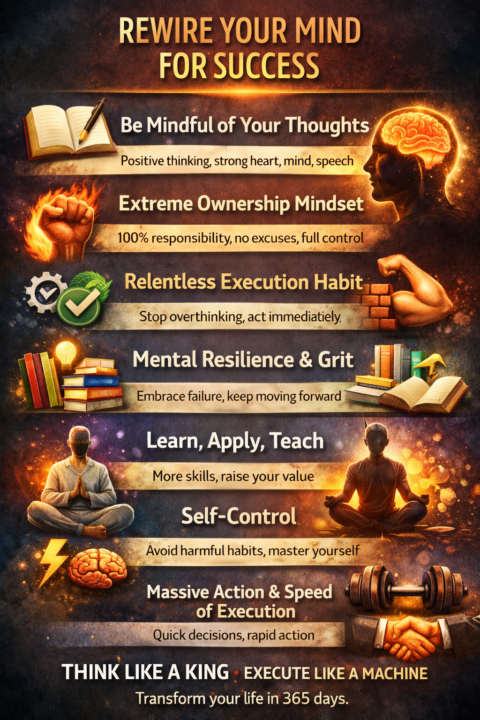 Rewire Your Mind for Growth, Discipline & Relentless Execution