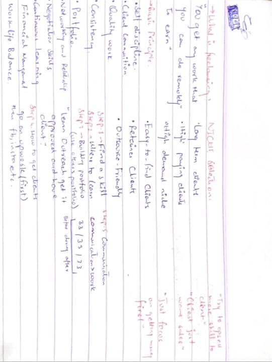 Learn Smart Freelancing 