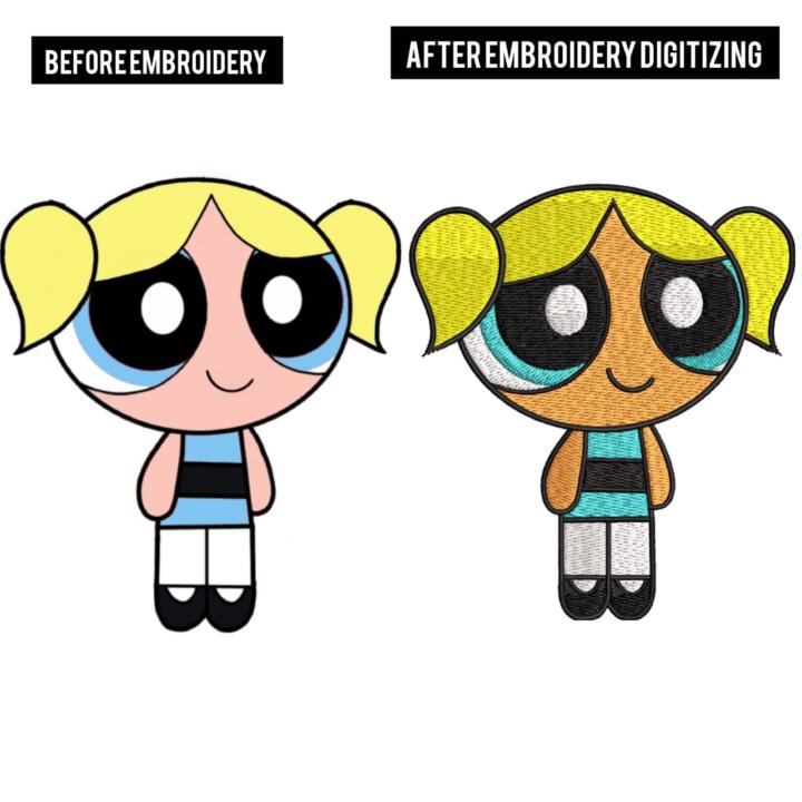 Day 10 5/1/26 I Digitize this artwork for embroidery