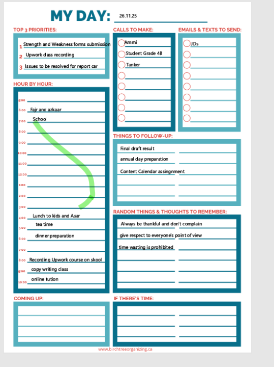 Daily journal Day 3 : 26.11.25
