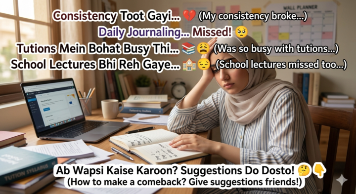 💔Consistency Toot Gayi... Par Ab Wapis Sb Karna Chahti Hun! 💪