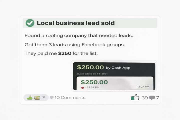 Local business lead sold