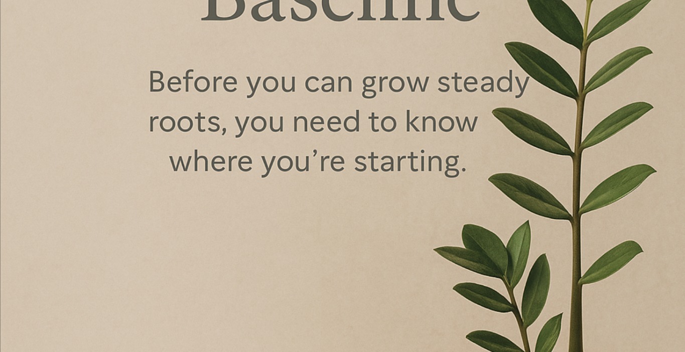 Setting your baseline  🌺