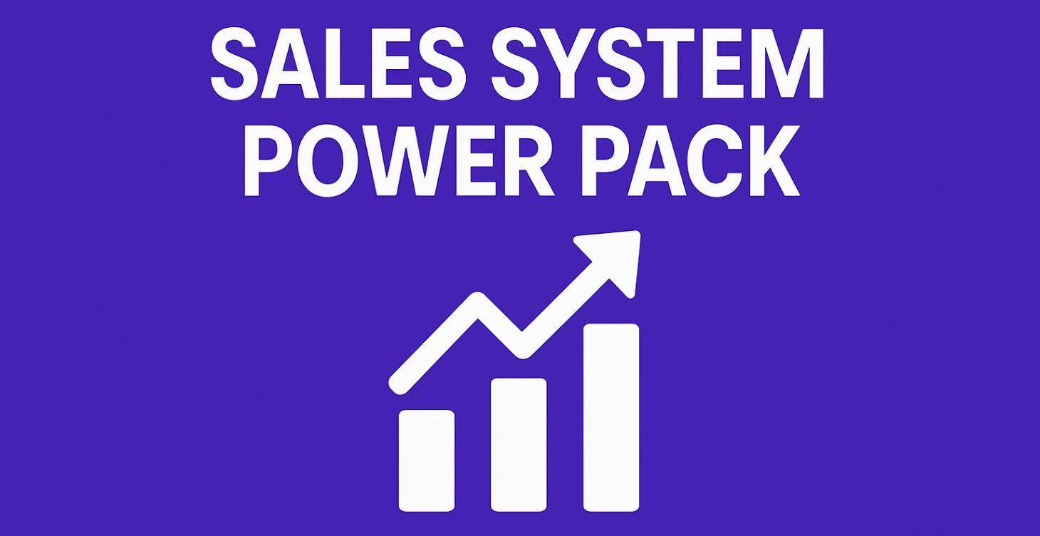 Sales System Power Pack