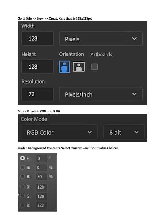 Photoshop Skin Texture Instructions
