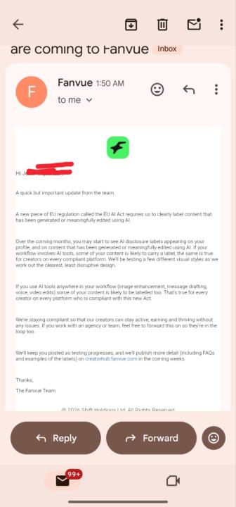 Ai OFM is going to be cooked have anyone received this 