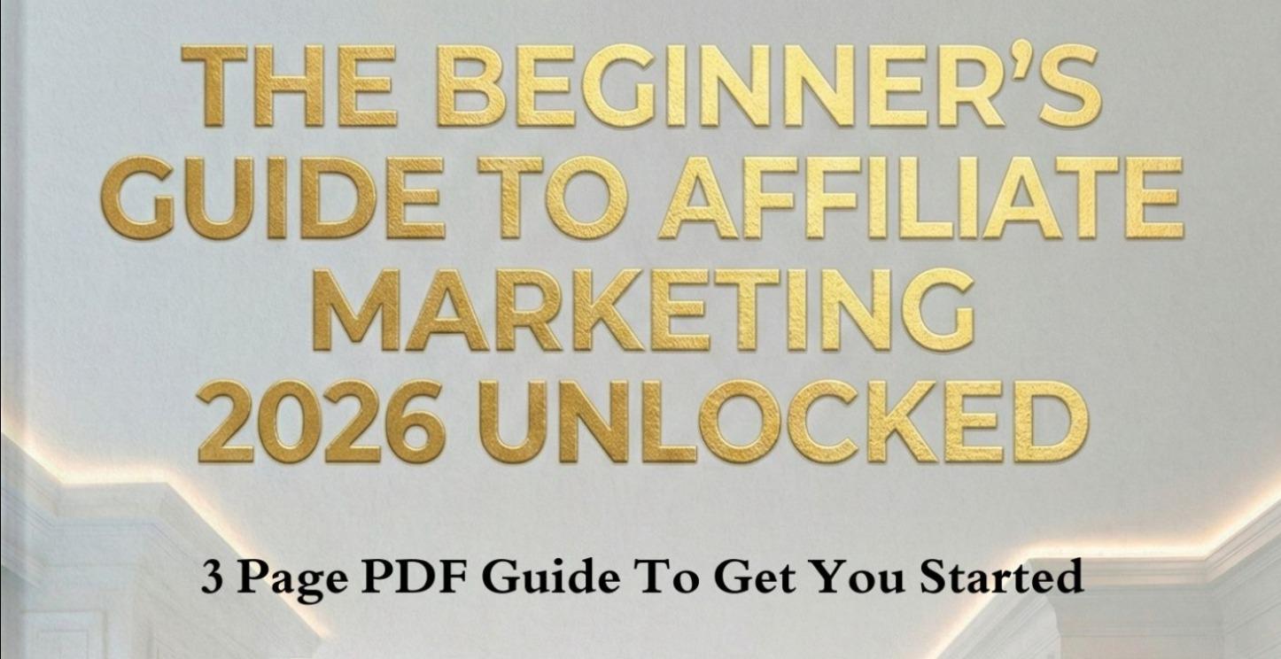 The Beginners Guide To Affiliate Marketing