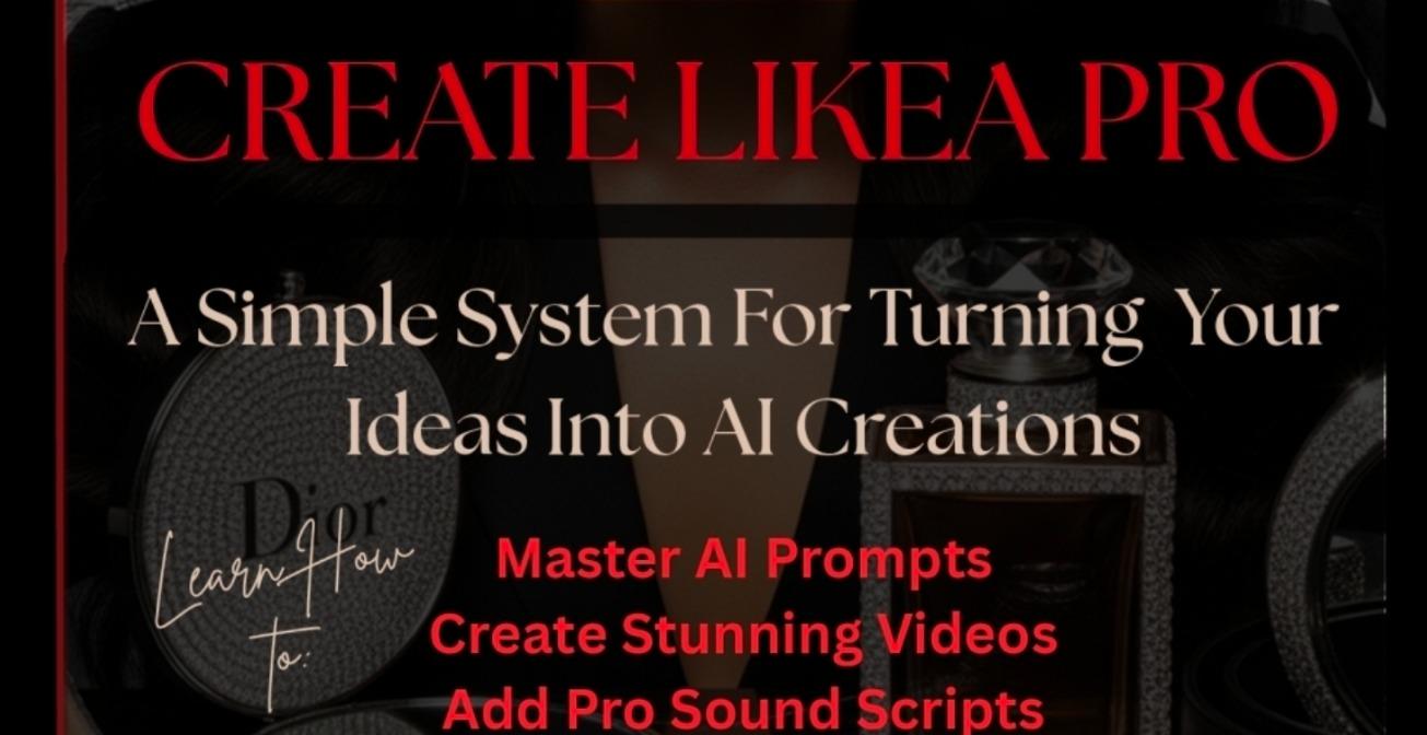 Create Like An AI Pro