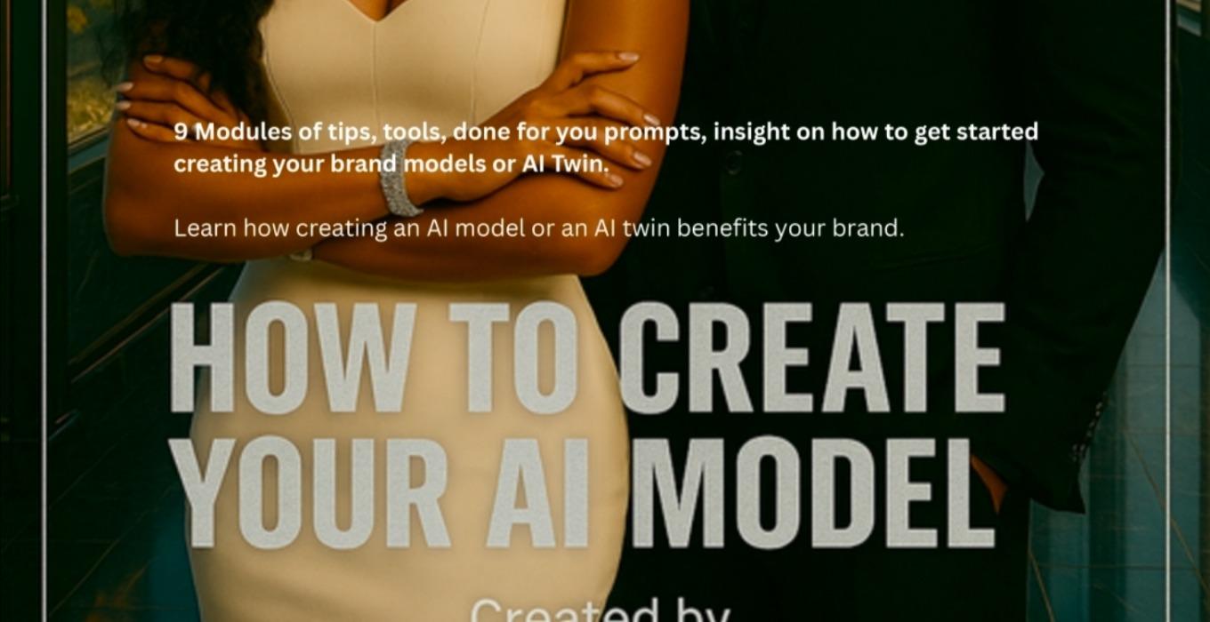 How To Create Your AI Model / AI Twin