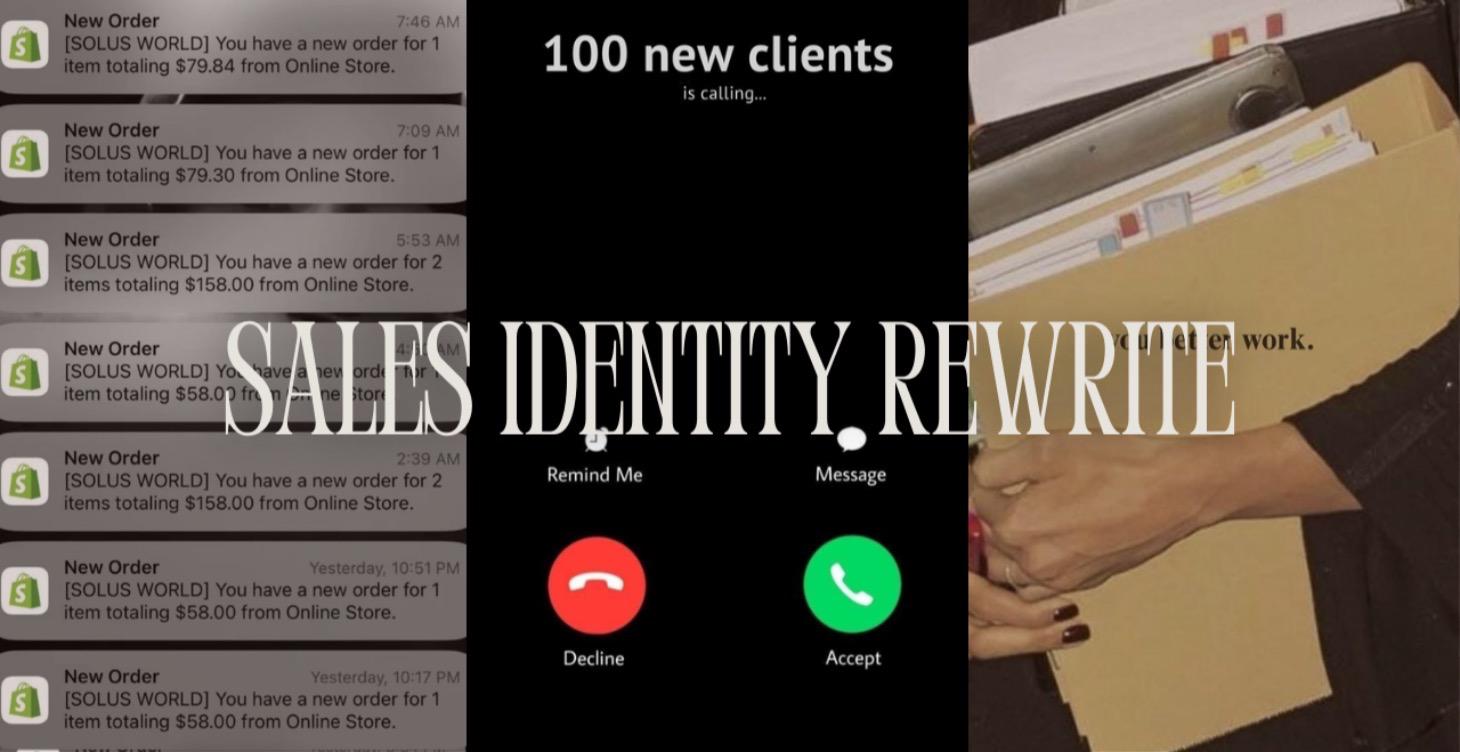 Sales Identity Rewrite