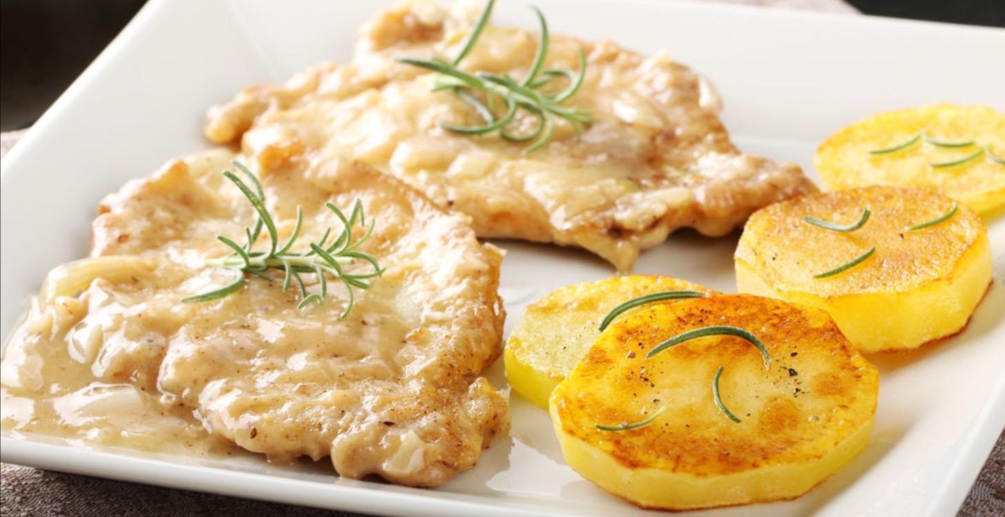 Scaloppine al Limone ( Scaloppine with Lemon )