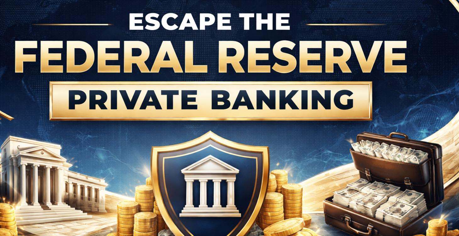 Escape the Federal Reserve Private Banking System