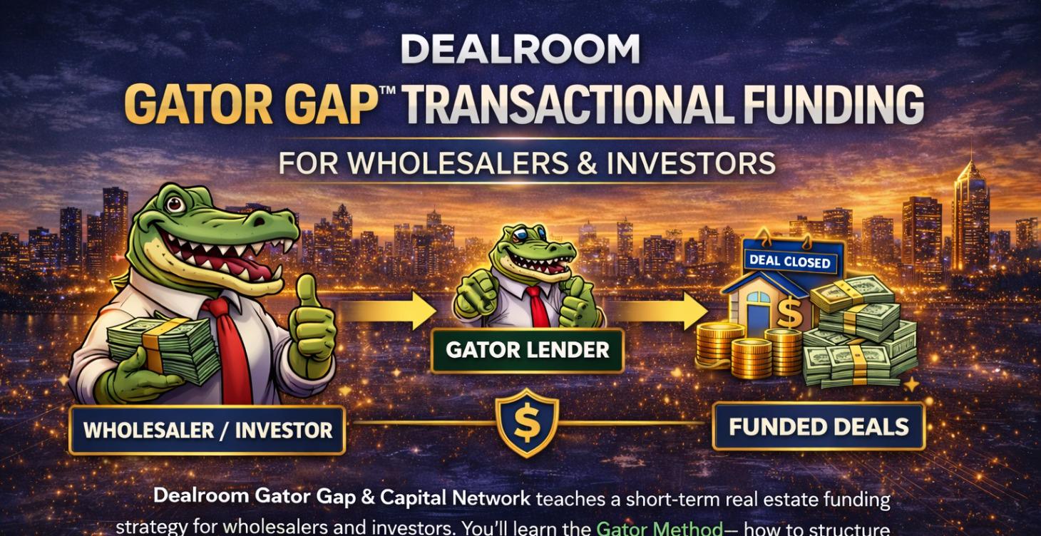 🐊 Dealroom Gator Gap™ & Capital Network