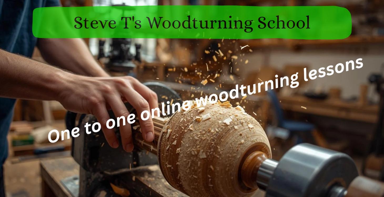One to one online Woodturning lesson