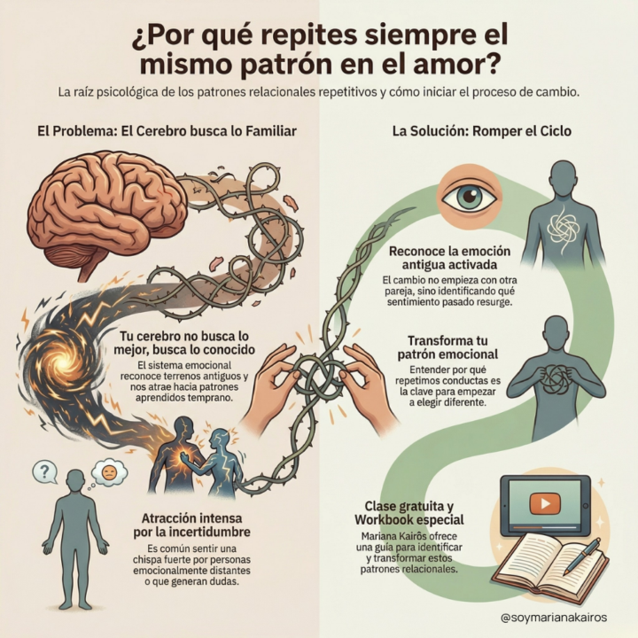 ¿Por qué vuelves a caer en lo mismo aunque ya sabes cómo termina?