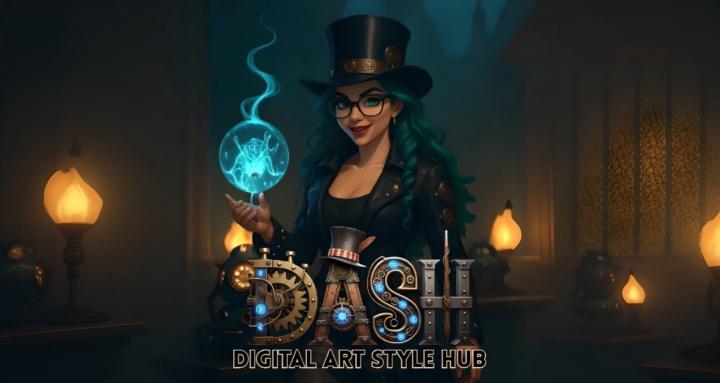 DASH: Digital Art Style Hub