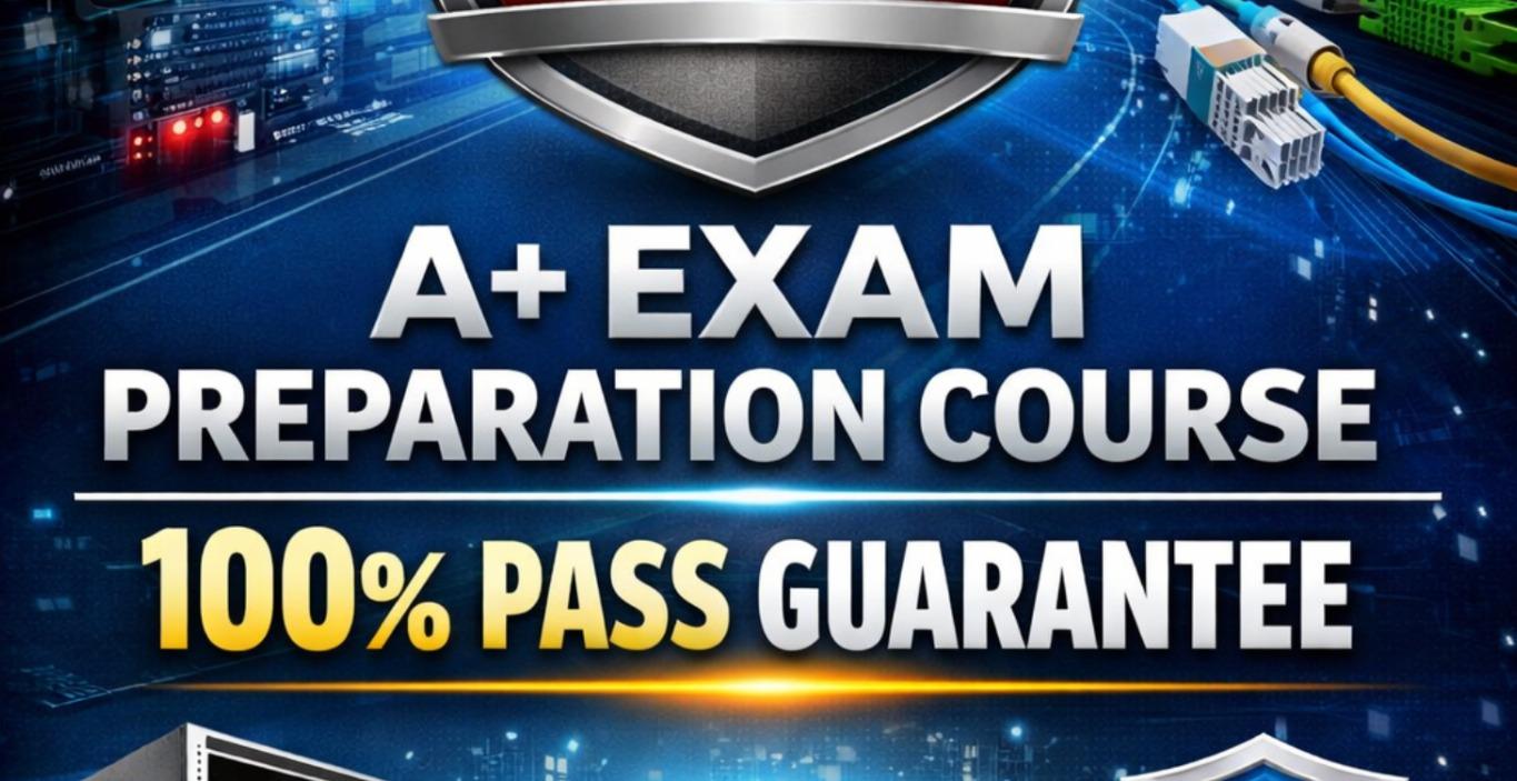 CompTIA A+ Exam Preparation Course – 100% Pass