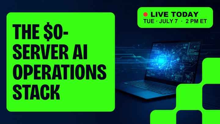 Live Now: The $0-Server AI Operations Stack: Run Your Business on a Laptop